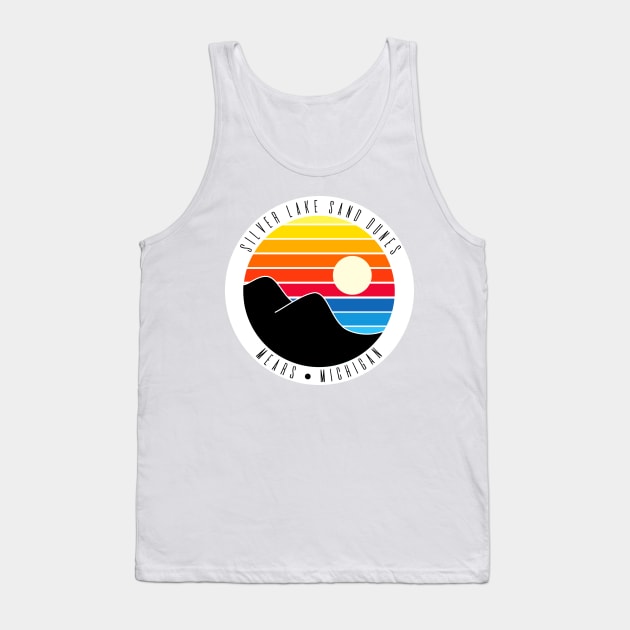 Silver Lake Sand Dunes Tank Top by Megan Noble